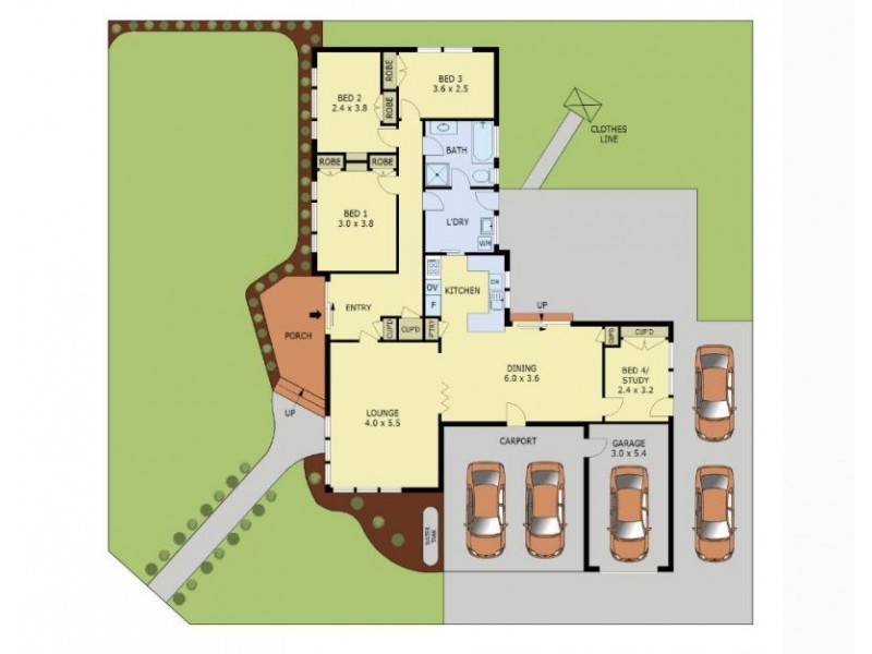 2 Jennifer Street, Cheltenham VIC 3192 Floorplan