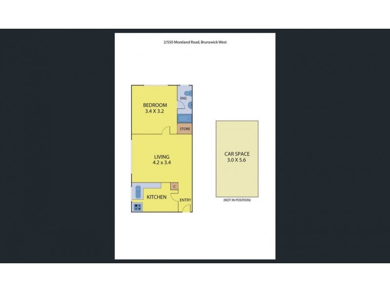 2/550 Moreland Road, Brunswick West VIC 3055 Floorplan