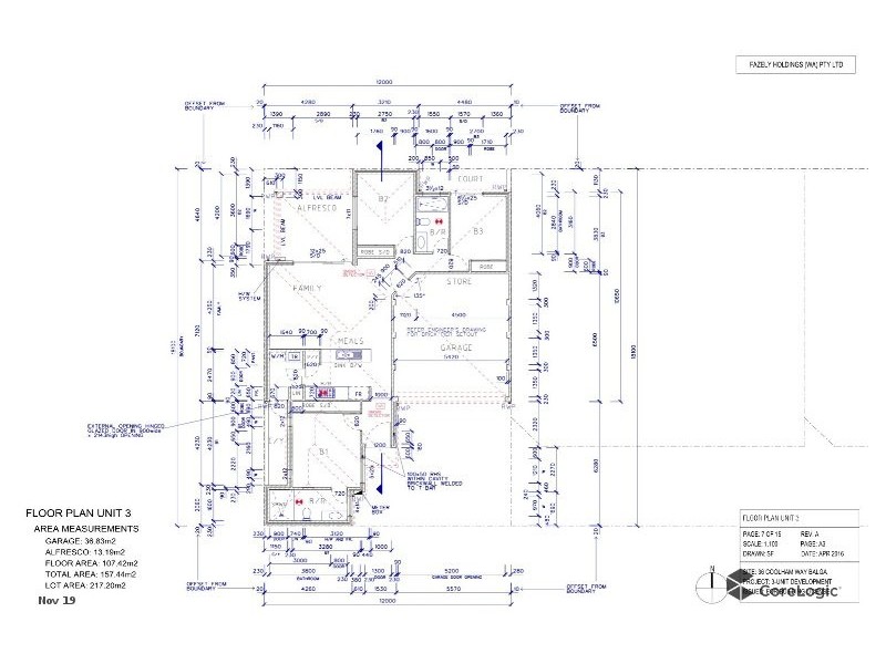 36C Coolham Way, Balga WA 6061 Floorplan
