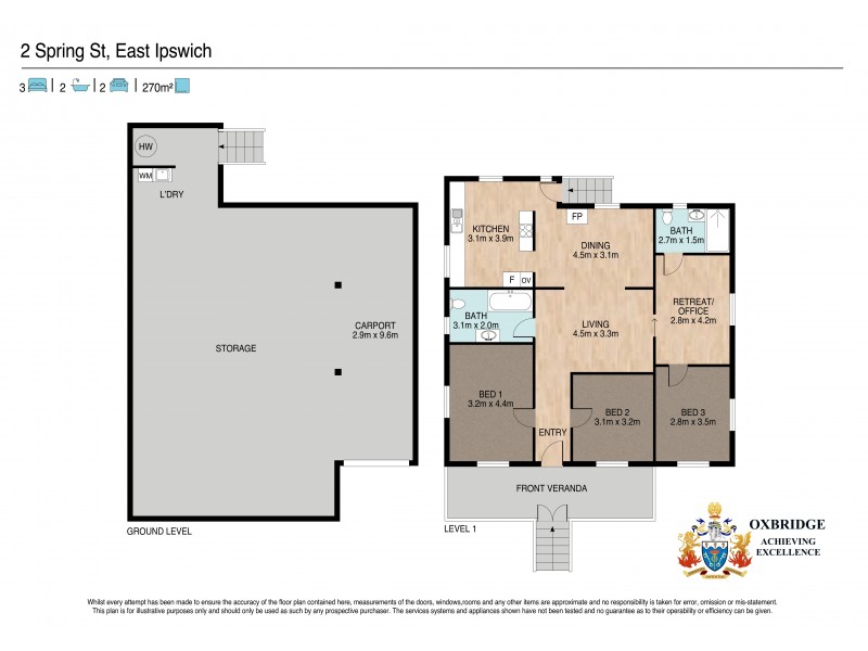 2 Spring Street, East Ipswich QLD 4305 Floorplan