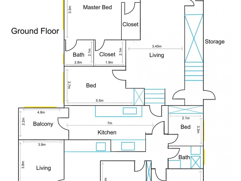 212 Ryde Road, West Pymble NSW 2073 Floorplan