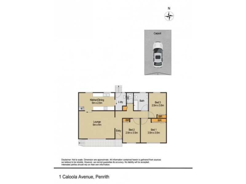 1 Caloola Avenue, Penrith NSW 2750 Floorplan