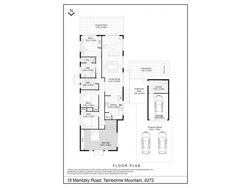 18 Manitzky Road, Tamborine Mountain QLD 4272 Floorplan