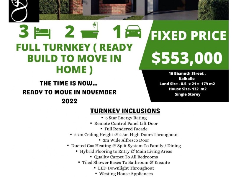 16 BISMUTH STREET, Kalkallo VIC 3064