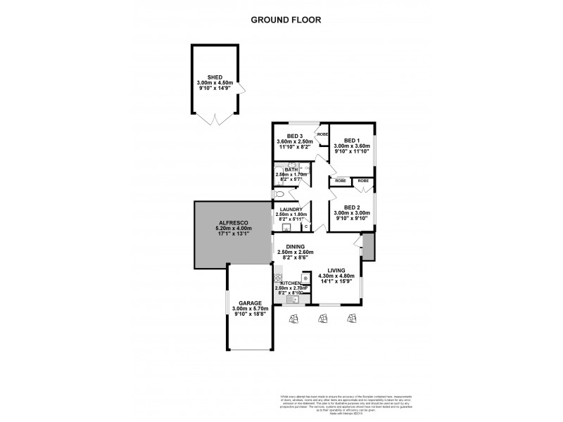 33 Lackey Pl, Currans Hill NSW 2567 Floorplan