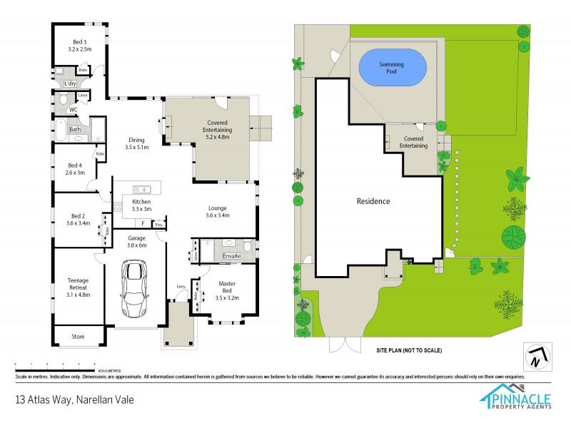 13 Atlas Way, Narellan Vale NSW 2567 Floorplan