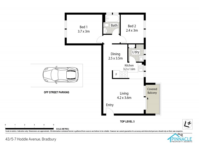Unit 43/5-7 Hoddle Ave, Bradbury NSW 2560 Floorplan