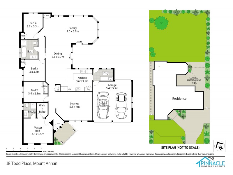 18 Todd Pl, Mount Annan NSW 2567 Floorplan