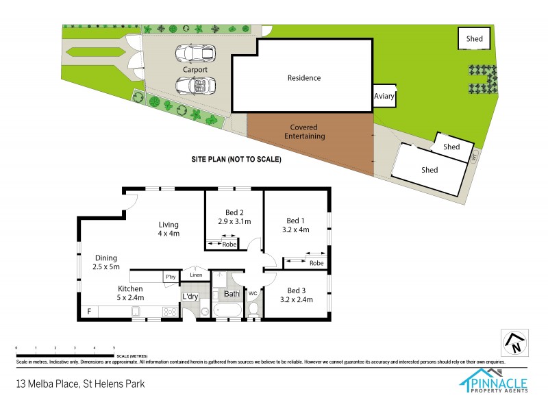 13 Melba Pl, St Helens Park NSW 2560 Floorplan