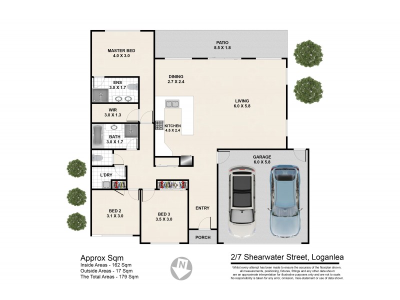 7 Shearwater Street, Loganlea QLD 4131 Floorplan