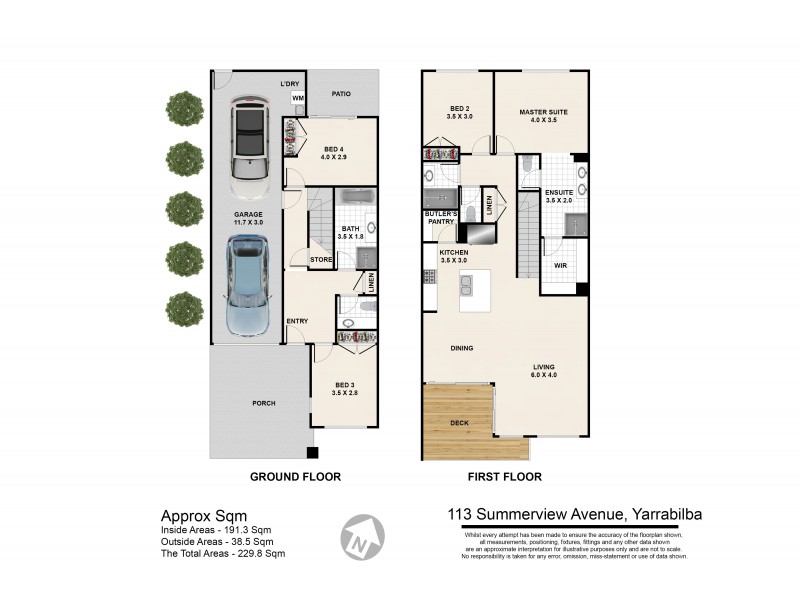 113 SUMMERVIEW AVENUE, Yarrabilba QLD 4207 Floorplan