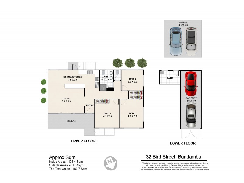 32 BIRD STREET, Bundamba QLD 4304 Floorplan