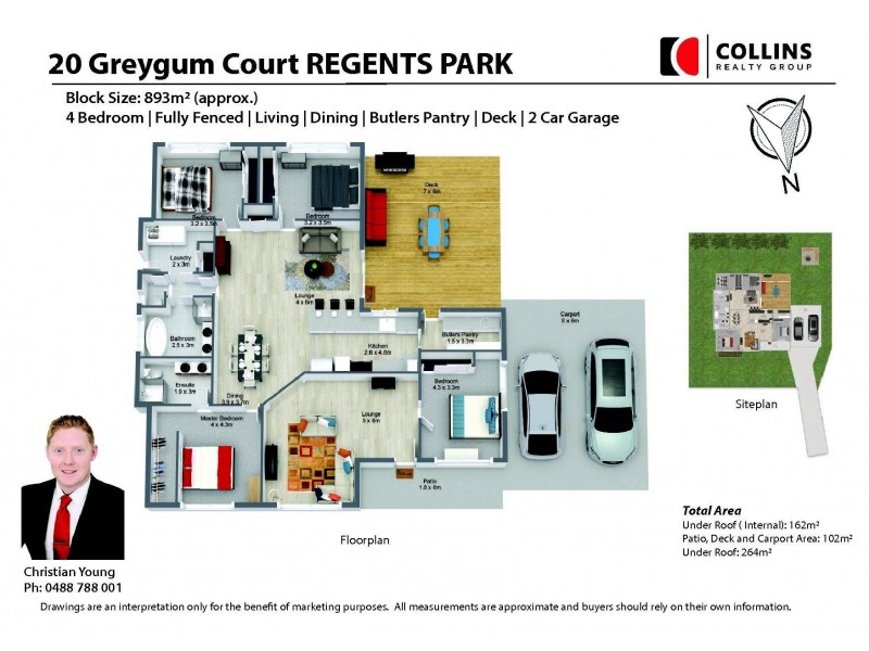 20 Greygum Court, Regents Park QLD 4118 Floorplan
