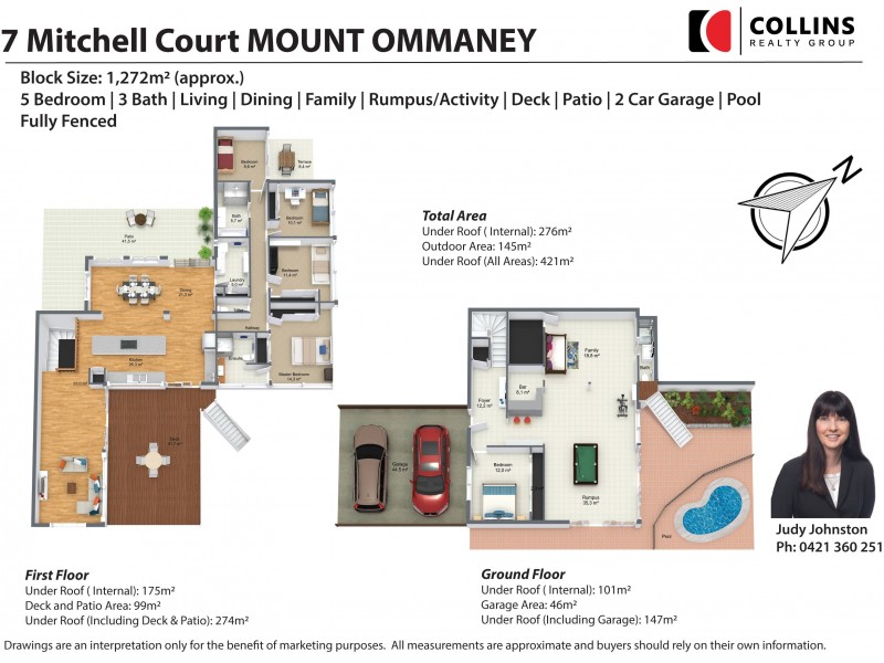 7 Mitchell Court, Mount Ommaney QLD 4074 Floorplan