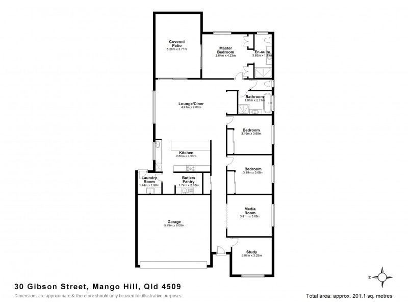 30 Gibson Street, Mango Hill QLD 4509 Floorplan