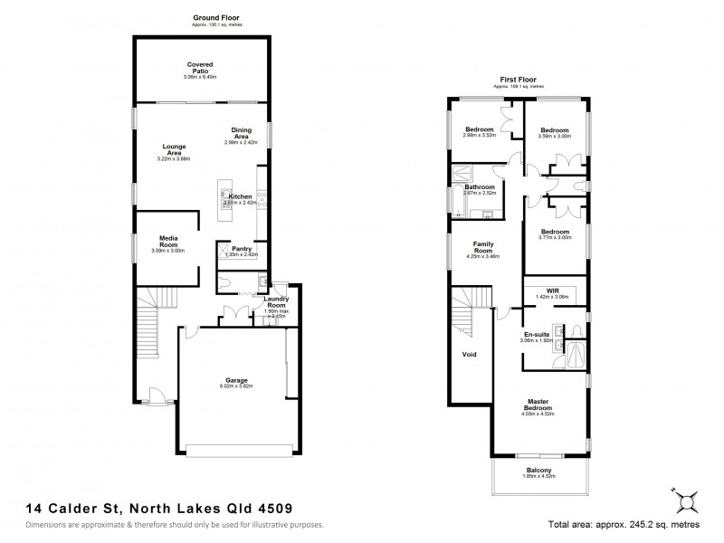 14 Calder Street, North Lakes QLD 4509 Floorplan