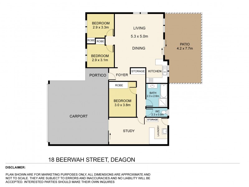 18 Beerwah Street, Deagon QLD 4017 Floorplan