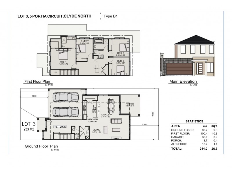10 Portia Circuit, Clyde North VIC 3978 Floorplan