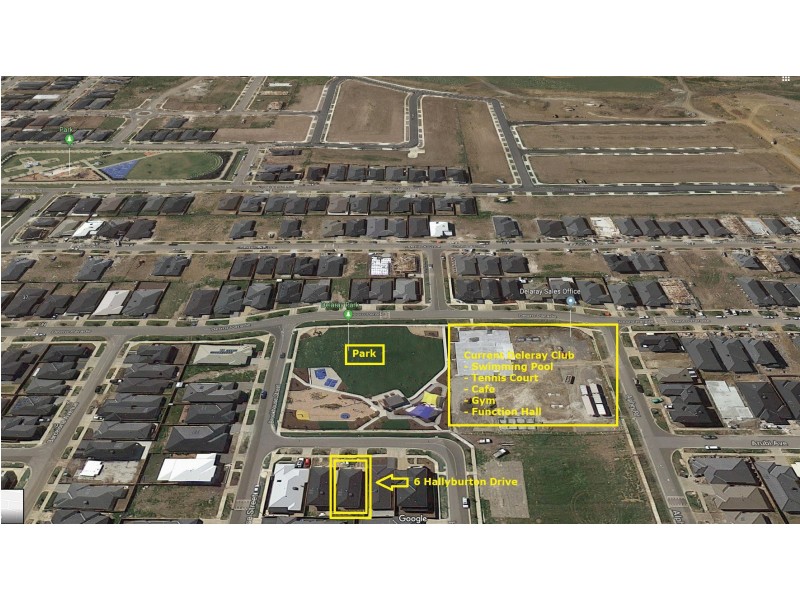 6 HALLYBURTON DRIVE, Clyde North VIC 3978