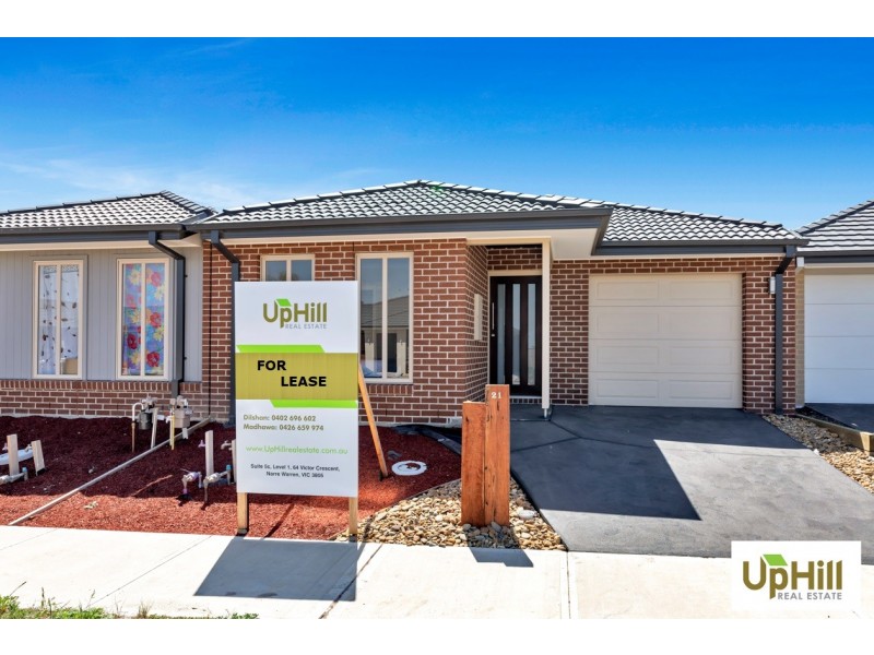 21 SWALLOWTAIL AVENUE, Clyde North VIC 3978