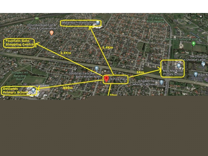 28 PIRRA PLACE, Narre Warren VIC 3805