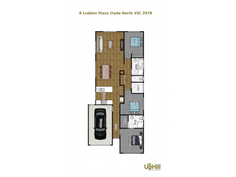 8 Loddon Place, Clyde North VIC 3978 Floorplan