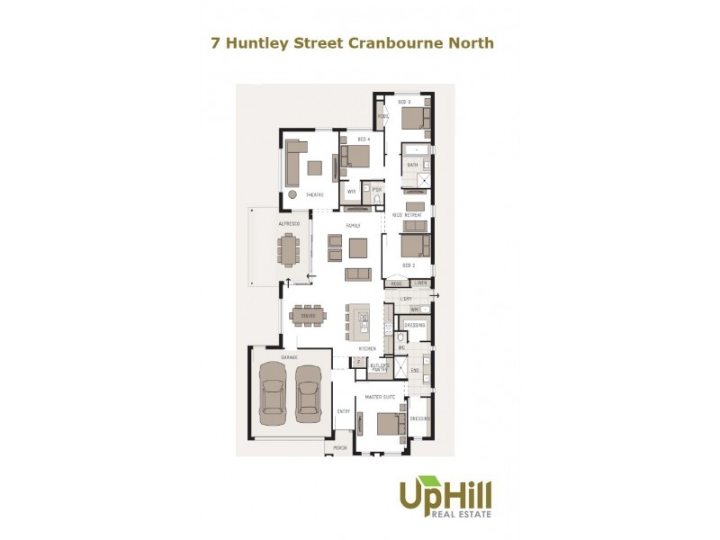 7 Huntley Street, Cranbourne North VIC 3977 Floorplan