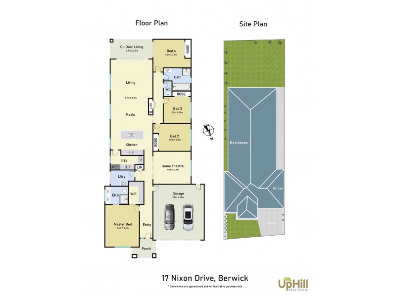 17 Nixon Drive, Berwick VIC 3806 Floorplan