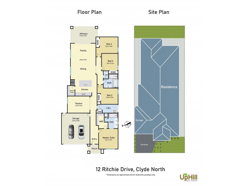 12 Ritchie Drive, Clyde North VIC 3978 Floorplan