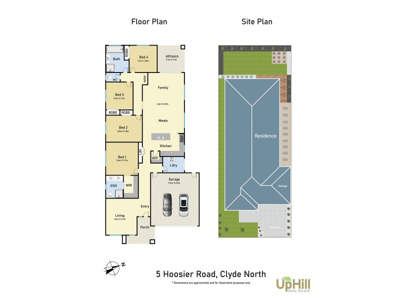 5 Hoosier Road, Clyde North VIC 3978 Floorplan