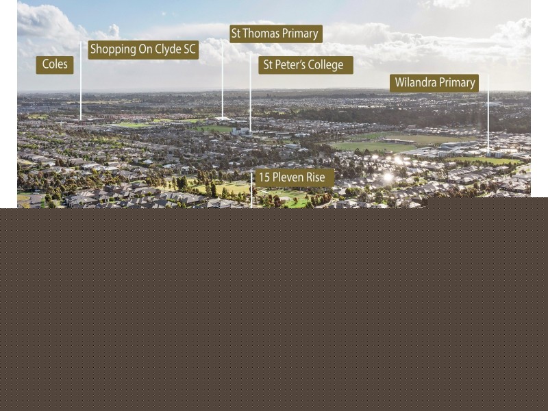 15 Pleven Rise, Clyde North VIC 3978