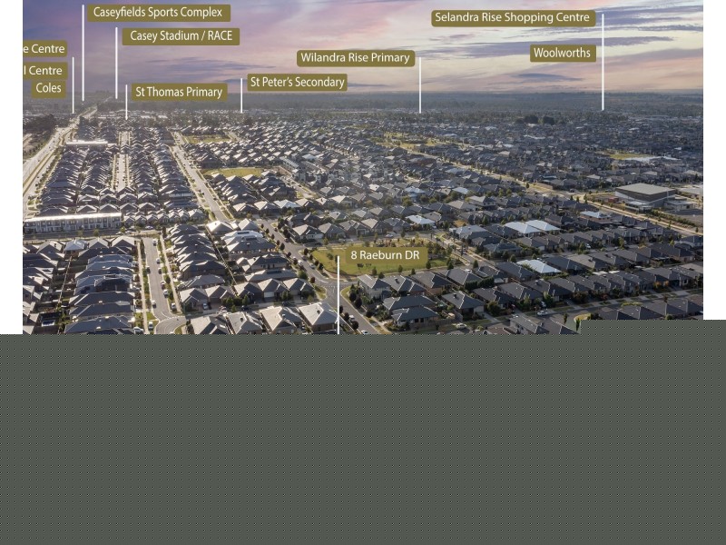 8 Raeburn Drive, Clyde North VIC 3978