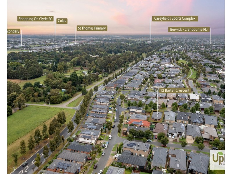 12 BARTER CRESCENT, Cranbourne East VIC 3977
