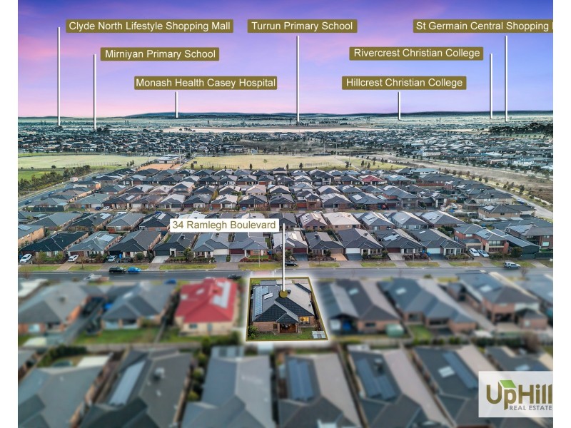 34 Ramlegh Boulevard, Clyde North VIC 3978