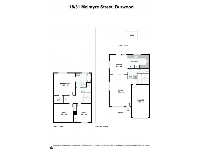 18/31 MCINTYRE STREET, Burwood VIC 3125 Floorplan