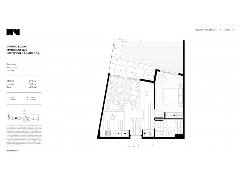 GF/38 Blackshaws Road, South Kingsville VIC 3015 Floorplan