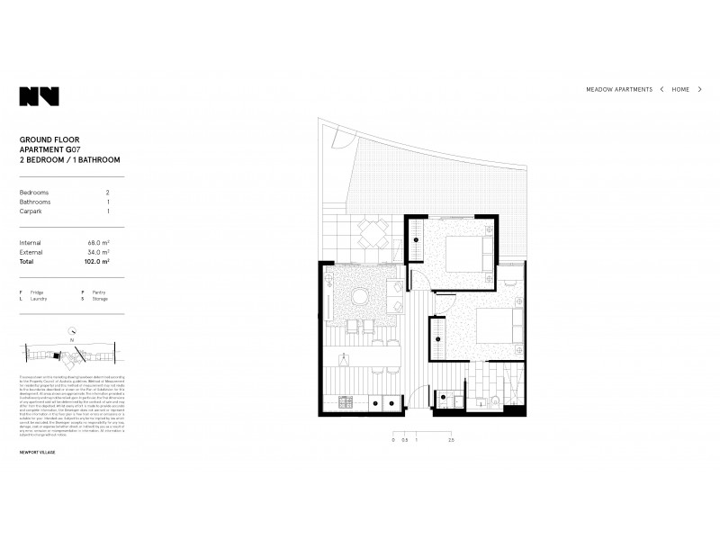 GF/38 Blackshaws Road, South Kingsville VIC 3015 Floorplan