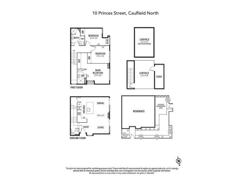10 PRINCES STREET, Caulfield North VIC 3161 Floorplan