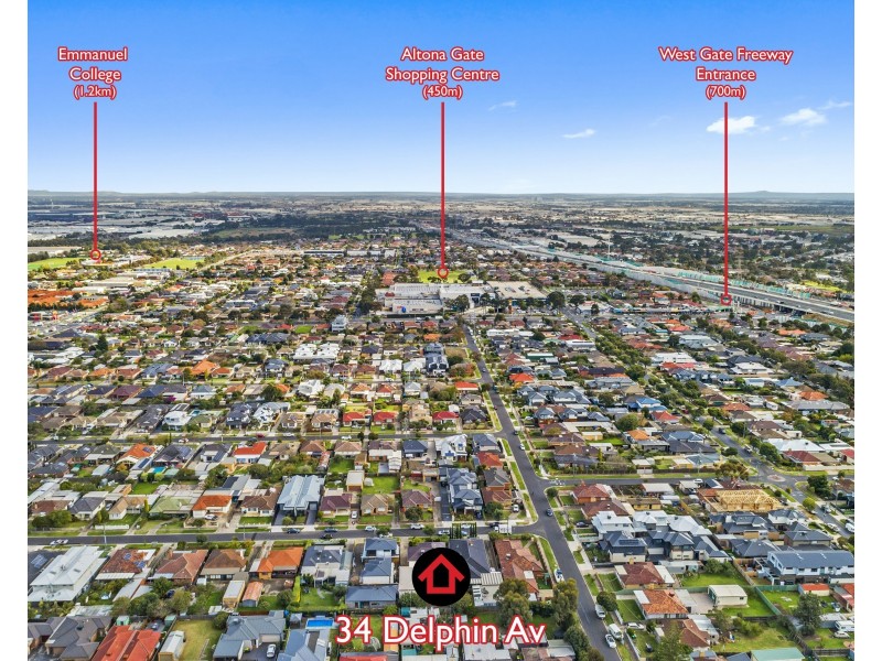 34 DELPHIN AVENUE, Altona North VIC 3025