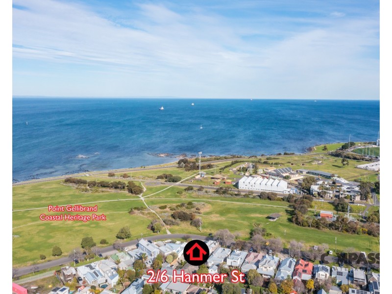 2/6 HANMER STREET, Williamstown VIC 3016