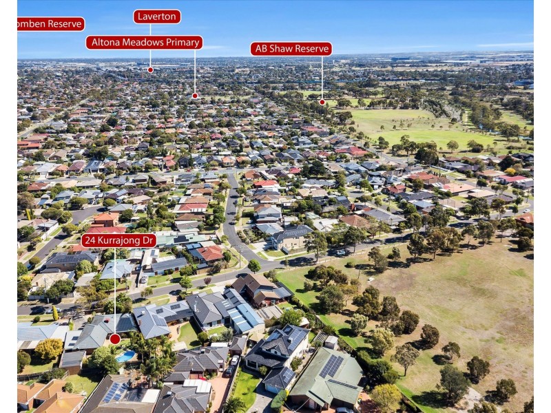 24 KURRAJONG DRIVE, Altona Meadows VIC 3028