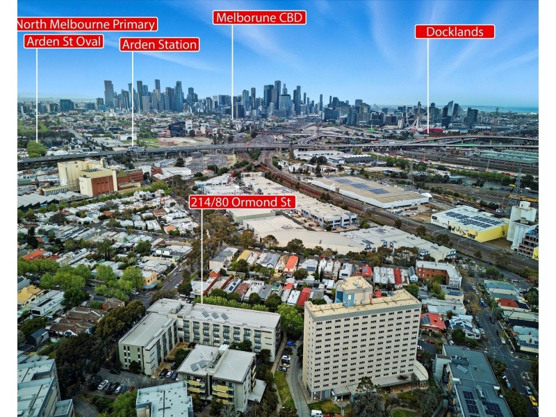 214/80 ORMOND STREET, Kensington VIC 3031