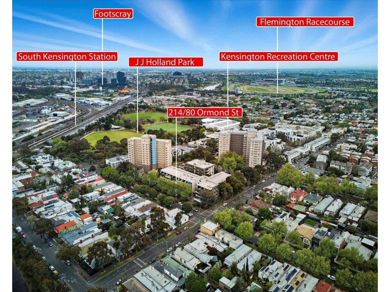 214/80 ORMOND STREET, Kensington VIC 3031