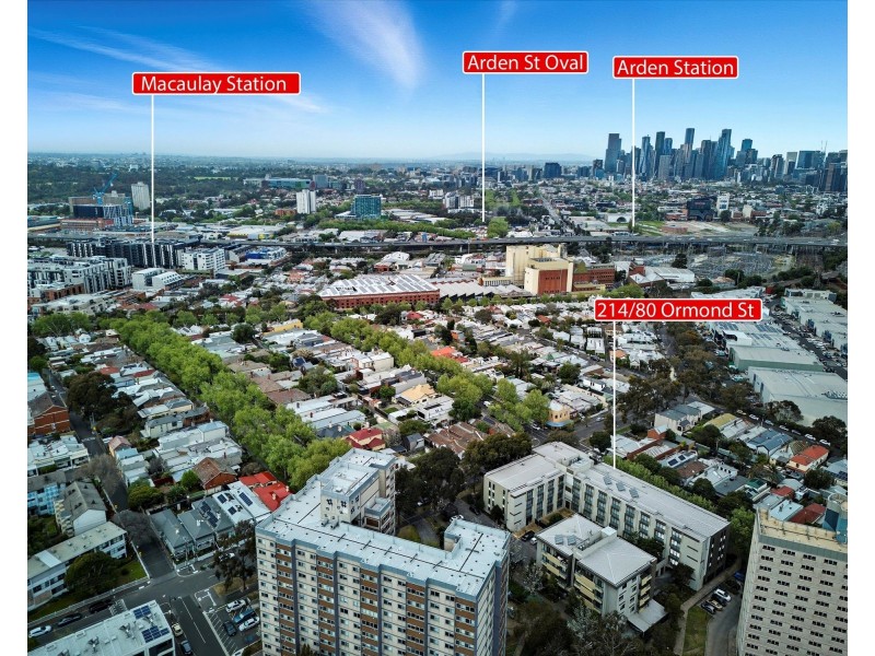 214/80 ORMOND STREET, Kensington VIC 3031