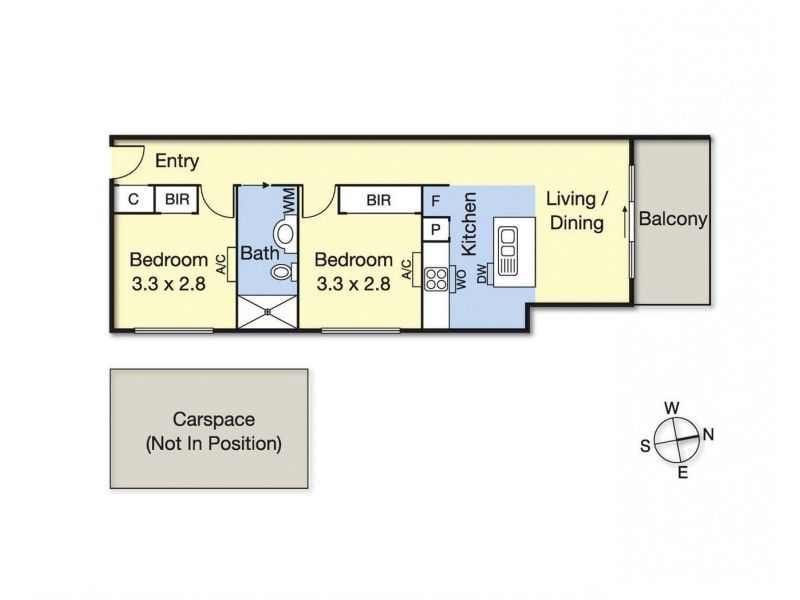 7/1438 Centre Road, Clayton VIC 3168 Floorplan