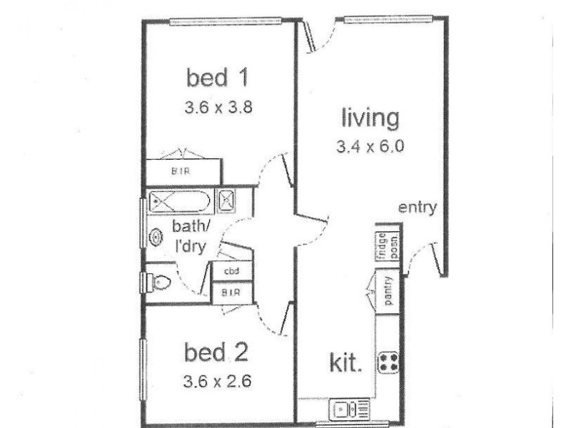 Clayton VIC 3168 Floorplan