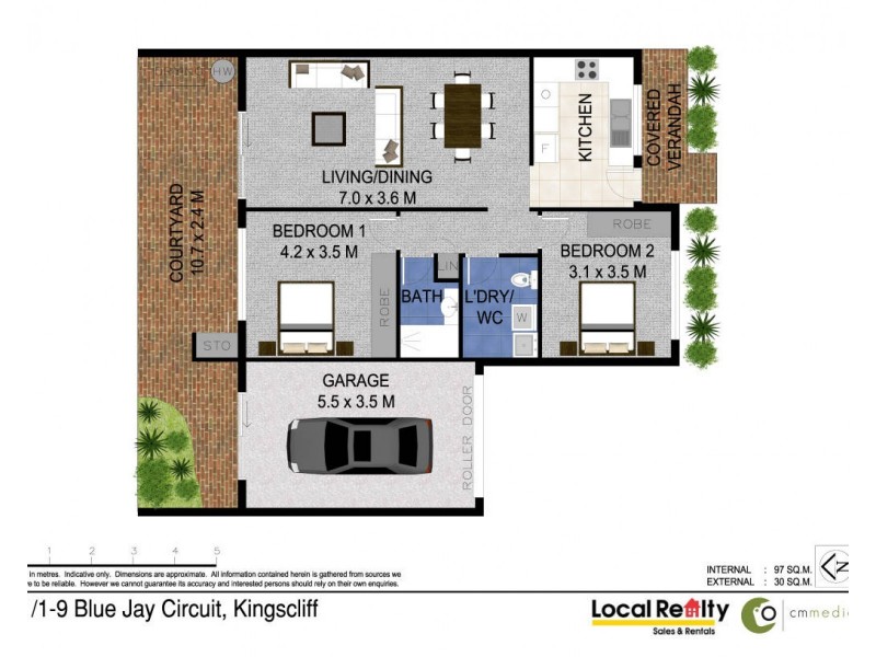 11/1-9 Blue Jay Circuit, Kingscliff NSW 2487 Floorplan