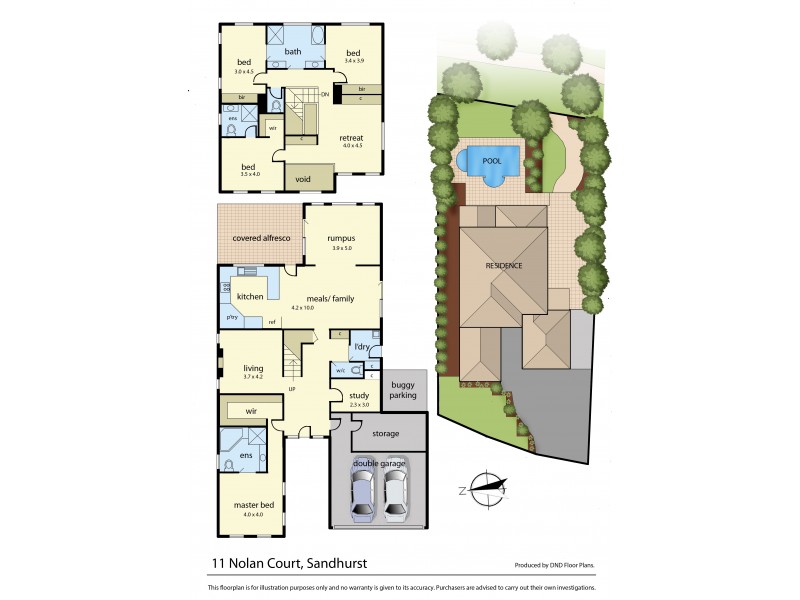 11 Nolan Court, Sandhurst VIC 3977 Floorplan