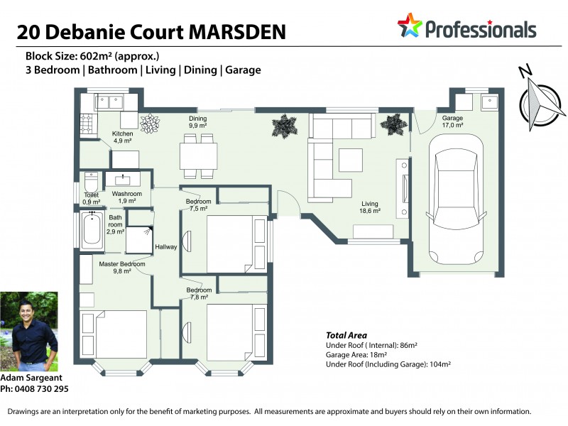 20 Debanie Court, Marsden QLD 4132 Floorplan