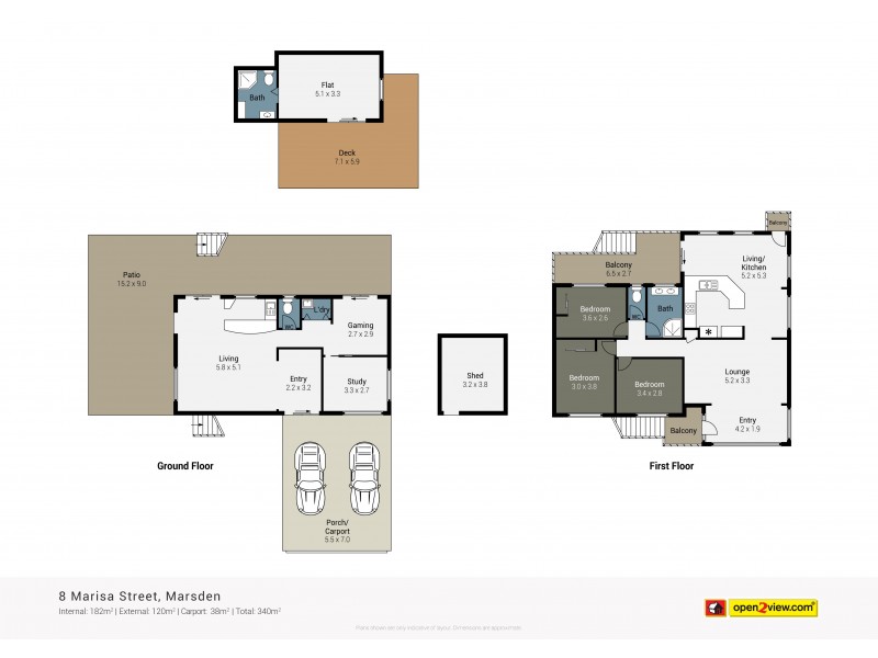 8 Marisa Street, Marsden QLD 4132 Floorplan